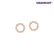 GOLDHEART Gilded Glamour Diamond Earrings