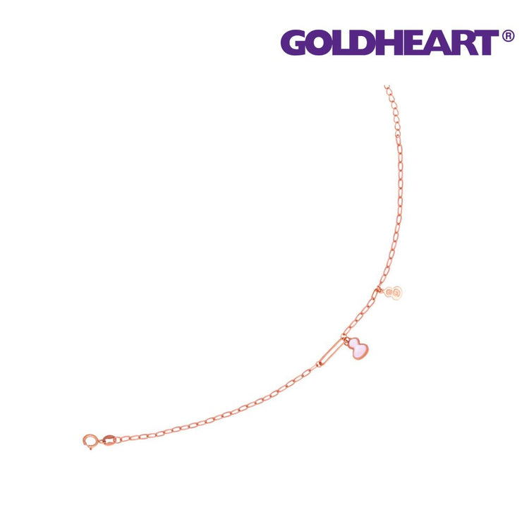 GOLDHEART Mini Gourd Bracelet, Rose Gold