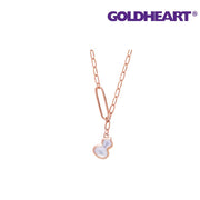 GOLDHEART Lovely Gourd Necklace, Rose Gold