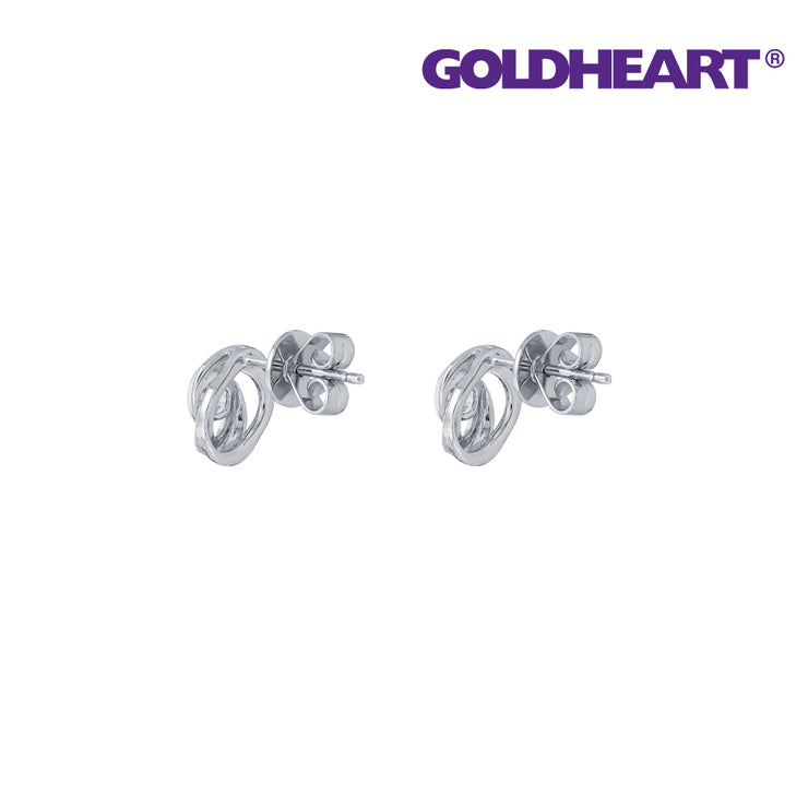 GOLDHEART Diamond Earrings, Espoir