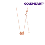 GOLDHEART Auspicious Cloud Necklace, Rose Gold