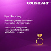 GOLDHEART Diamond Ring, Rose Gold