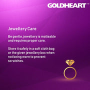 GOLDHEART Solitaire Diamond Ring I Rose Gold