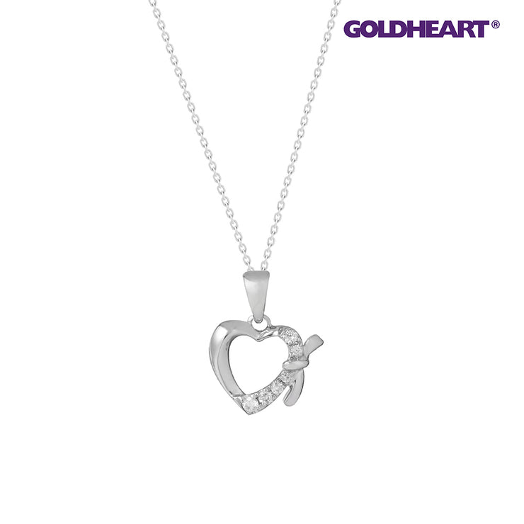 GOLDHEART Gift Of Love Diamond Pendant, Espoir