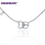 GOLDHEART Love Knot Necklace I Espoir Collection