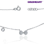 GOLDHEART Ravishing Ribband Necklace I Espoir Collection
