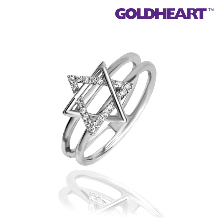 GOLDHEART Starry Knot Ring I Espoir Collection