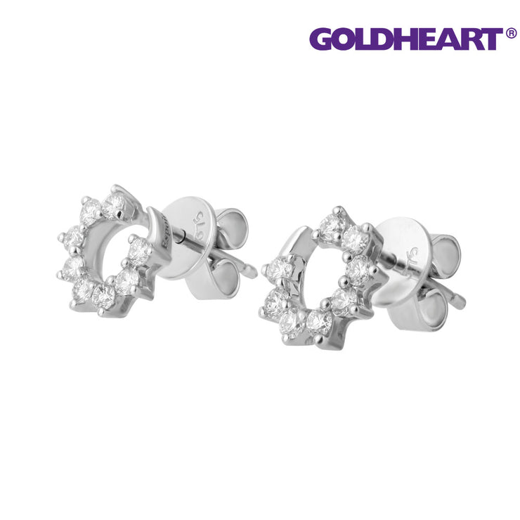 GOLDHEART Charming Earrings I Espoir Collection
