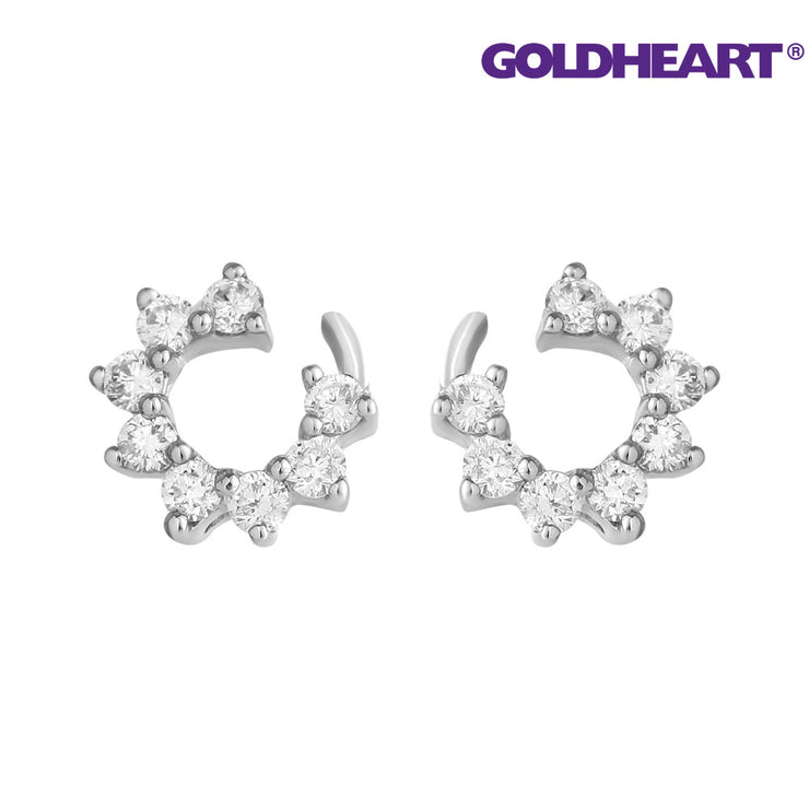 GOLDHEART Charming Earrings I Espoir Collection