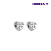 GOLDHEART Simply Love Earrings I Espoir Collection