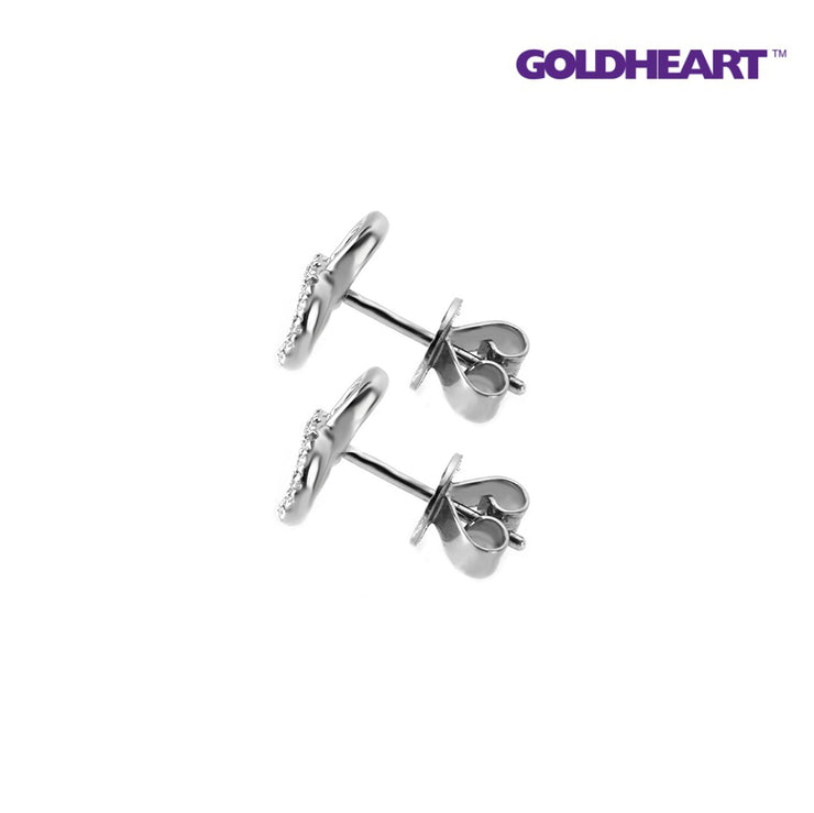 GOLDHEART Luculent Loving Duo Earrings I Espoir Collection