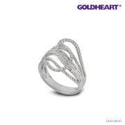 GOLDHEART Infinitely Bewitching Ring I White Gold