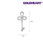 GOLDHEART Clovery Key Pendant I Promesse Collection