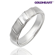 GOLDHEART Espoir, Couple Rings, White Gold 375+Palladium