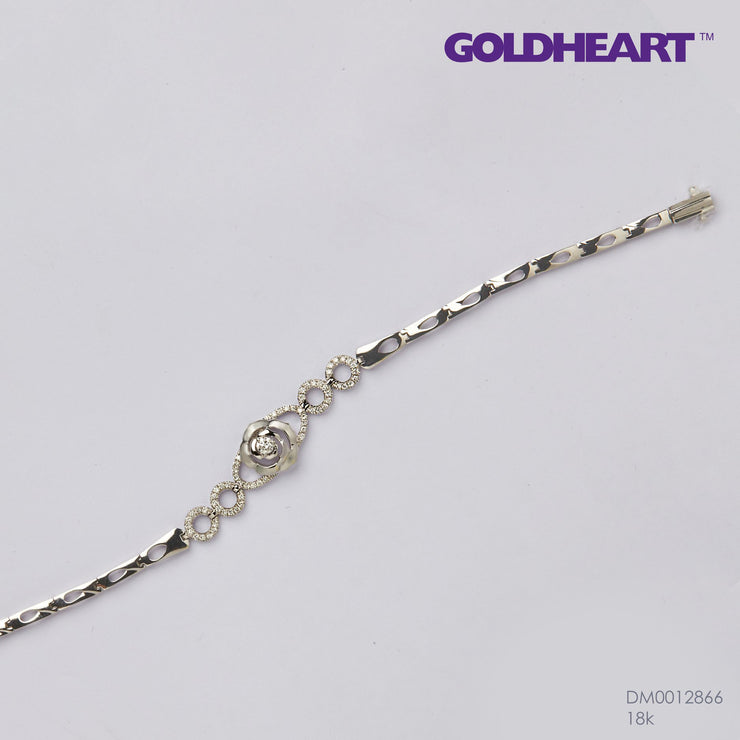 GOLDHEART Glamorous Bracelet I White Gold