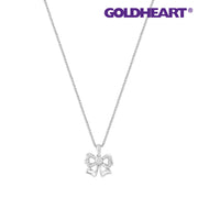 GOLDHEART Gift of Love Diamond Pendant, White Gold 750