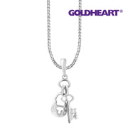 GOLDHEART Key&Lock Pendant, Espoir