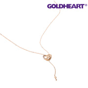 GOLDHEART Love in Crown Necklace I Rose Gold