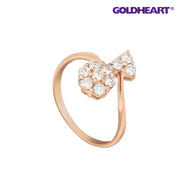 GOLDHEART Diamond Ring, Rose Gold